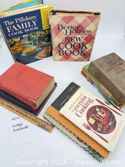 MaxSold Auction: Vintage Cookbook Bundle - Bremerton (Washington, USA) SELLER MANAGED Estate Sale Online Auction - Burwell Street
