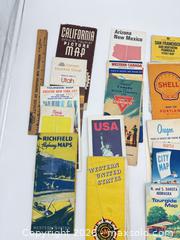 MaxSold Auction: Vintage Road Maps - Bremerton (Washington, USA) SELLER MANAGED Estate Sale Online Auction - Burwell Street