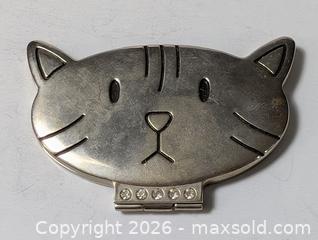MaxSold Auction: Cute Kitty Compact Mirror Metal. - South Frontenac (Ontario, Canada) SELLER MANAGED Downsizing Online Auction - Battersea Road