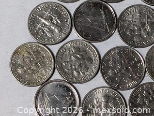 MaxSold Auction: Roosavelt Us Dime Collection Lot - South Frontenac (Ontario, Canada) SELLER MANAGED Downsizing Online Auction - Battersea Road