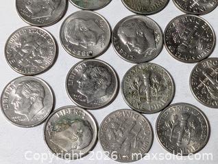 MaxSold Auction: USA Dime Collection of Coins - South Frontenac (Ontario, Canada) SELLER MANAGED Downsizing Online Auction - Battersea Road