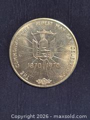 MaxSold Auction: 100th New Westminster May Festival 1870-1970 B.C. Canada 39mm Medal - Aurora (Ontario, Canada) SELLER MANAGED Estate Sale Online Auction - Closs Square