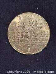 MaxSold Auction: 100th New Westminster May Festival 1870-1970 B.C. Canada 39mm Medal - Aurora (Ontario, Canada) SELLER MANAGED Estate Sale Online Auction - Closs Square