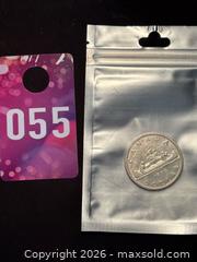 MaxSold Auction: 1956 Canada Silver One Dollar Coin. SEMI KEY  NICE GRADE -SILVER - Aurora (Ontario, Canada) SELLER MANAGED Estate Sale Online Auction - Closs Square