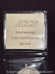 MaxSold Auction: 1965 Canada Silver $1 Dollar - ICCS Certified MS-62 Type 1 Small Beads P5 ,,,SILVER - Aurora (Ontario, Canada) SELLER MANAGED Estate Sale Online Auction - Closs Square