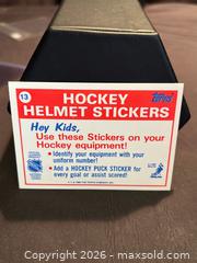 MaxSold Auction: 1989-90 Topps Sticker Inserts #13 Toronto Maple Leafs - Aurora (Ontario, Canada) SELLER MANAGED Estate Sale Online Auction - Closs Square