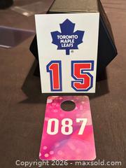 MaxSold Auction: 1989-90 Topps Sticker Inserts #13 Toronto Maple Leafs - Aurora (Ontario, Canada) SELLER MANAGED Estate Sale Online Auction - Closs Square