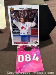 MaxSold Auction:  1991-92 UPPER DECK - GUY LAFLEUR NORDIQUES FAREWELL #219, Collectable Trading Card  - Aurora (Ontario, Canada) SELLER MANAGED Estate Sale Online Auction - Closs Square