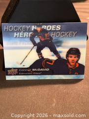 MaxSold Auction: 2021-22 Upper Deck Tim Hortons Hockey Heroes Connor McDavid Edmonton Oilers #H-7, Collecta - Aurora (Ontario, Canada) SELLER MANAGED Estate Sale Online Auction - Closs Square