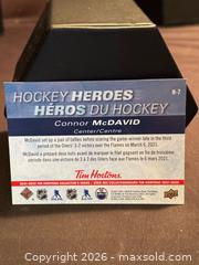 MaxSold Auction: 2021-22 Upper Deck Tim Hortons Hockey Heroes Connor McDavid Edmonton Oilers #H-7, Collecta - Aurora (Ontario, Canada) SELLER MANAGED Estate Sale Online Auction - Closs Square