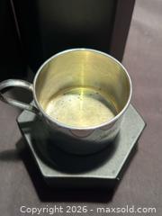 MaxSold Auction: Antique ONEIDA Community Silver Plate Baby/Child Cup, Engraved.  - Aurora (Ontario, Canada) SELLER MANAGED Estate Sale Online Auction - Closs Square