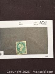 MaxSold Auction: CANADA 1872 , 2c Small Queen Victoria Used Stamp - Aurora (Ontario, Canada) SELLER MANAGED Estate Sale Online Auction - Closs Square