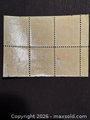 MaxSold Auction: Canada Stamp Booklet - 1942-43 KING GEORGE VI WAR ISSUE Booklet Pane of 6 Stamps - Aurora (Ontario, Canada) SELLER MANAGED Estate Sale Online Auction - Closs Square