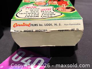MaxSold Auction: Popeye 8mm film , “Circus Man”  part 2 , film produced in 1935 - Aurora (Ontario, Canada) SELLER MANAGED Estate Sale Online Auction - Closs Square