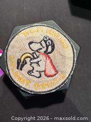 MaxSold Auction: Vietnam War Patch - U-TAPAO GOLDEN FLOW - USAF DRUG TEST - Vietnam War - Thai SNOOPY, 3.2” - Aurora (Ontario, Canada) SELLER MANAGED Estate Sale Online Auction - Closs Square