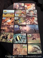 MaxSold Auction: WWF Stamps - Maximum Cards 1986-1992  Fauna / Animals Brunei, Maldives, Galapagos, Angola - Aurora (Ontario, Canada) SELLER MANAGED Estate Sale Online Auction - Closs Square