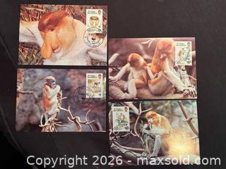 MaxSold Auction: WWF Stamps - Maximum Cards 1986-1992  Fauna / Animals Brunei, Maldives, Galapagos, Angola - Aurora (Ontario, Canada) SELLER MANAGED Estate Sale Online Auction - Closs Square
