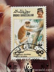 MaxSold Auction: WWF Stamps - Maximum Cards 1986-1992  Fauna / Animals Brunei, Maldives, Galapagos, Angola - Aurora (Ontario, Canada) SELLER MANAGED Estate Sale Online Auction - Closs Square