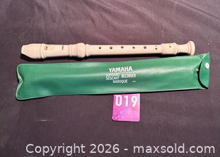 MaxSold Auction: Yamaha RECORDER Soprano Off White with Case, Made In Japan - Aurora (Ontario, Canada) SELLER MANAGED Estate Sale Online Auction - Closs Square