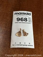 MaxSold Auction: Gold Pendants  - Kingston (Ontario, Canada) PARTNER MANAGED Downsizing Online Auction - Old Quarry Road