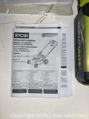 MaxSold Auction: Ryobi Lawnmower  - Kingston (Ontario, Canada) PARTNER MANAGED Downsizing Online Auction - Old Quarry Road
