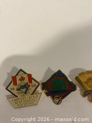 MaxSold Auction: 1992 Toronto Blue Jays Lapel Pins (3) - Wilmot (Ontario, Canada) PARTNER MANAGED Estate Sale Online Auction - Summit Crescent