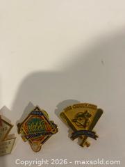MaxSold Auction: 1992 Toronto Blue Jays Lapel Pins (3) - Wilmot (Ontario, Canada) PARTNER MANAGED Estate Sale Online Auction - Summit Crescent