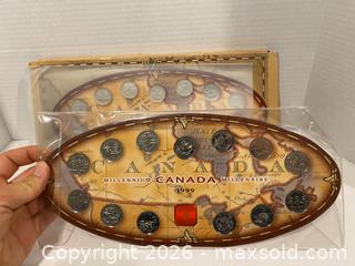MaxSold Auction: 1999 Canada Millennium Proof Coin Set in Original Box - Wilmot (Ontario, Canada) PARTNER MANAGED Estate Sale Online Auction - Summit Crescent