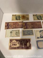 MaxSold Auction: Assorted World Paper Banknotes, Approx. 10, Multiple Countries - Wilmot (Ontario, Canada) PARTNER MANAGED Estate Sale Online Auction - Summit Crescent