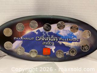 MaxSold Auction: Canada 2000 (Millennium) Coin Set - Wilmot (Ontario, Canada) PARTNER MANAGED Estate Sale Online Auction - Summit Crescent