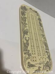 MaxSold Auction: Capilano / Art of the North Ivory Cream Cribbage Board - Wilmot (Ontario, Canada) PARTNER MANAGED Estate Sale Online Auction - Summit Crescent