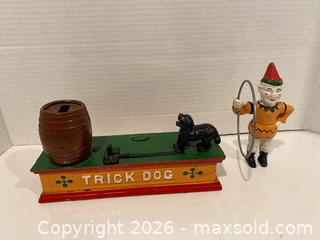 MaxSold Auction: Cast Iron Mechanical Throwing Coin Bank - Wilmot (Ontario, Canada) PARTNER MANAGED Estate Sale Online Auction - Summit Crescent