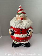 MaxSold Auction: Ceramic Christmas Cookie Jar - Wilmot (Ontario, Canada) PARTNER MANAGED Estate Sale Online Auction - Summit Crescent