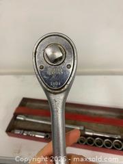 MaxSold Auction: Challenger 3/8" Drive Socket Set in Metal Case - Wilmot (Ontario, Canada) PARTNER MANAGED Estate Sale Online Auction - Summit Crescent