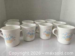 MaxSold Auction: Corningware Floral Mug Set - Wilmot (Ontario, Canada) PARTNER MANAGED Estate Sale Online Auction - Summit Crescent