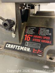 MaxSold Auction: Craftsman 16-inch Variable Speed Scroll Saw, Corded Electric - Wilmot (Ontario, Canada) PARTNER MANAGED Estate Sale Online Auction - Summit Crescent