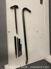 MaxSold Auction: Crowbar / Pry Bar, Wrecking Bar, Cold Masonry Chisels - Wilmot (Ontario, Canada) PARTNER MANAGED Estate Sale Online Auction - Summit Crescent