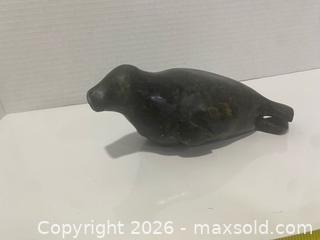 MaxSold Auction: Dark Green Soapstone Seal Sculpture / Figurine - Wilmot (Ontario, Canada) PARTNER MANAGED Estate Sale Online Auction - Summit Crescent