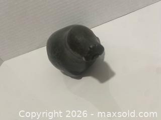 MaxSold Auction: Dark Green Soapstone Seal Sculpture / Figurine - Wilmot (Ontario, Canada) PARTNER MANAGED Estate Sale Online Auction - Summit Crescent