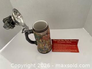 MaxSold Auction: Egon Bay Limited Edition Train Beer Stein with Pewter Lid - Wilmot (Ontario, Canada) PARTNER MANAGED Estate Sale Online Auction - Summit Crescent