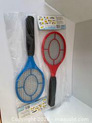 MaxSold Auction: Electric Fly Swatter Bug Zapper Racket, Battery Powered, Lot of 2 - Wilmot (Ontario, Canada) PARTNER MANAGED Estate Sale Online Auction - Summit Crescent