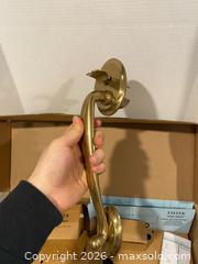 MaxSold Auction: Emtek Saratoga (4410) Polished Brass Entry Set with Deadbolt - Wilmot (Ontario, Canada) PARTNER MANAGED Estate Sale Online Auction - Summit Crescent