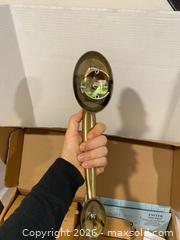 MaxSold Auction: Emtek Saratoga (4410) Polished Brass Entry Set with Deadbolt - Wilmot (Ontario, Canada) PARTNER MANAGED Estate Sale Online Auction - Summit Crescent