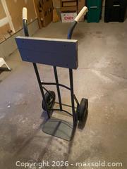 MaxSold Auction: Hand Truck / Dolly with Metal Frame and Wood Back Pad - Wilmot (Ontario, Canada) PARTNER MANAGED Estate Sale Online Auction - Summit Crescent