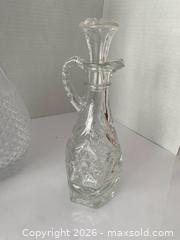 MaxSold Auction: Lot of 3 Vintage Mid-Century Glass Decanters - Wilmot (Ontario, Canada) PARTNER MANAGED Estate Sale Online Auction - Summit Crescent