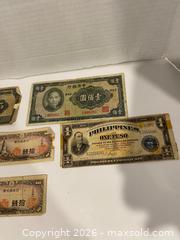 MaxSold Auction: Lot of 6 1940s-50s Paper Banknotes from Various Countries - Wilmot (Ontario, Canada) PARTNER MANAGED Estate Sale Online Auction - Summit Crescent