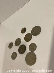 MaxSold Auction: Lot of 9 British Coins (Half Crown, Crown, Shilling, Florin) - Wilmot (Ontario, Canada) PARTNER MANAGED Estate Sale Online Auction - Summit Crescent