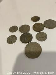 MaxSold Auction: Lot of 9 British Coins (Half Crown, Crown, Shilling, Florin) - Wilmot (Ontario, Canada) PARTNER MANAGED Estate Sale Online Auction - Summit Crescent