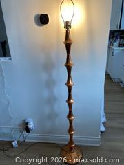 MaxSold Auction: Mid-Century Copper Floor Lamp with Single Bulb Socket - Wilmot (Ontario, Canada) PARTNER MANAGED Estate Sale Online Auction - Summit Crescent
