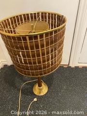 MaxSold Auction: Mid-Century Modern Metal and Wood Table Lamp - Wilmot (Ontario, Canada) PARTNER MANAGED Estate Sale Online Auction - Summit Crescent